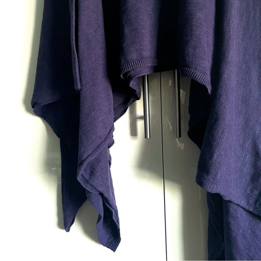 Free People Free-est Indigo Asymmetric Hem Sweater Skirt in Plummery Size M NWT